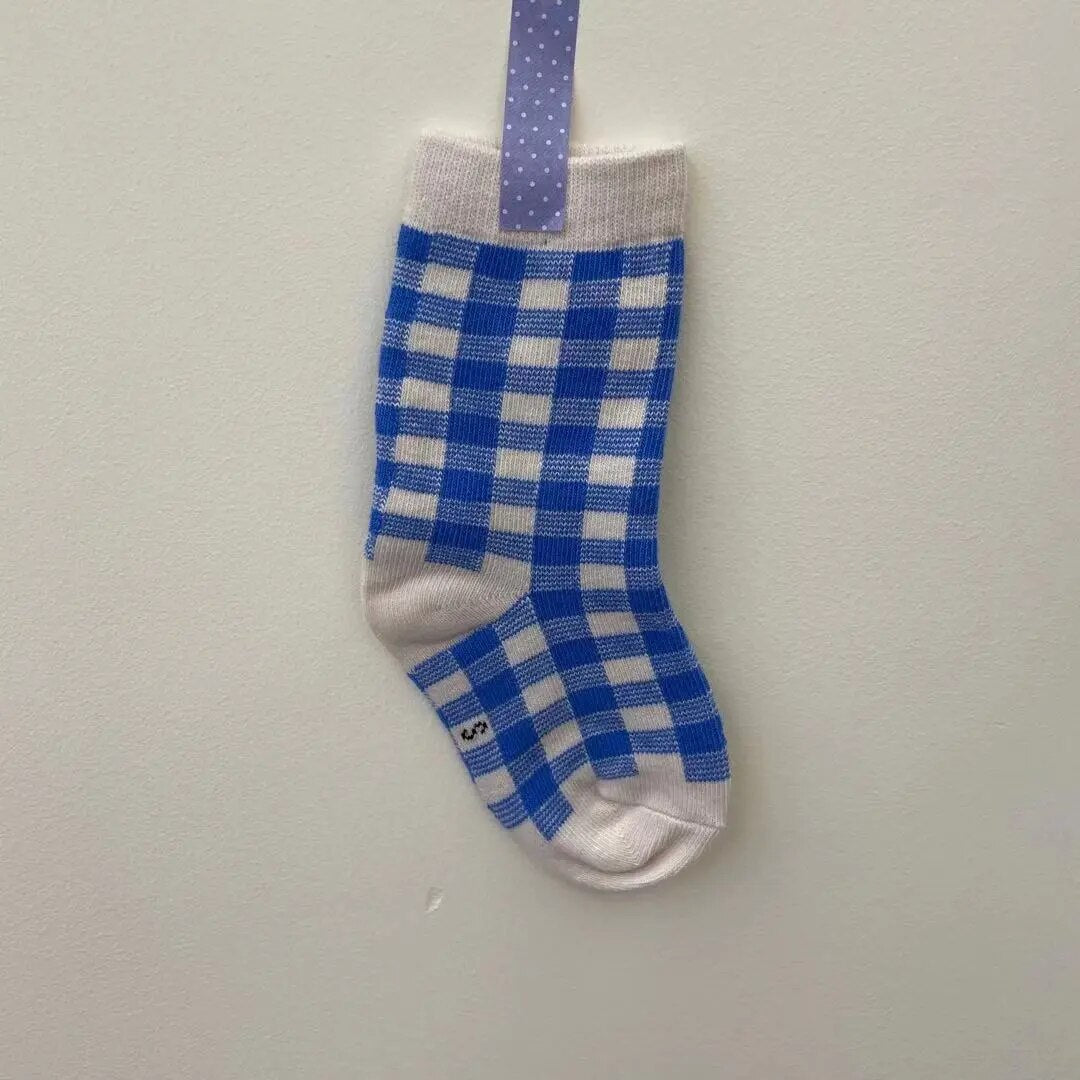 5 pairs of geometric socks