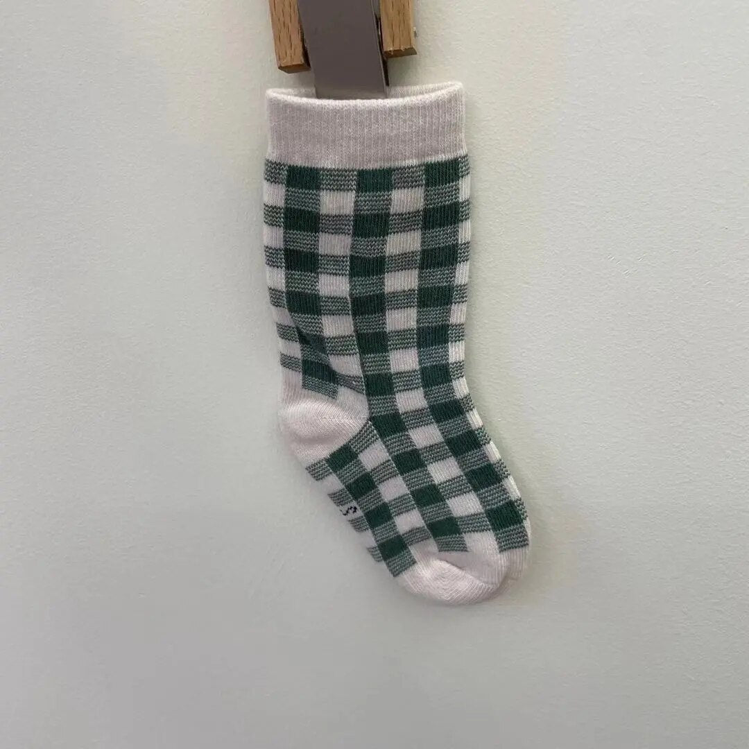 5 pairs of geometric socks