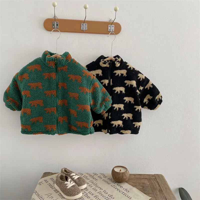 retro fleece jacket