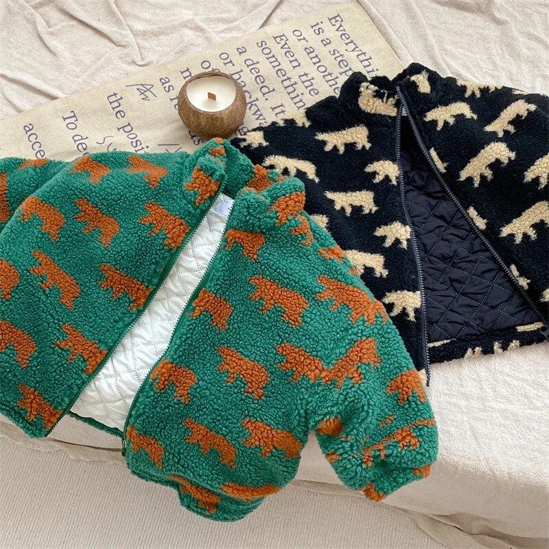 retro fleece jacket