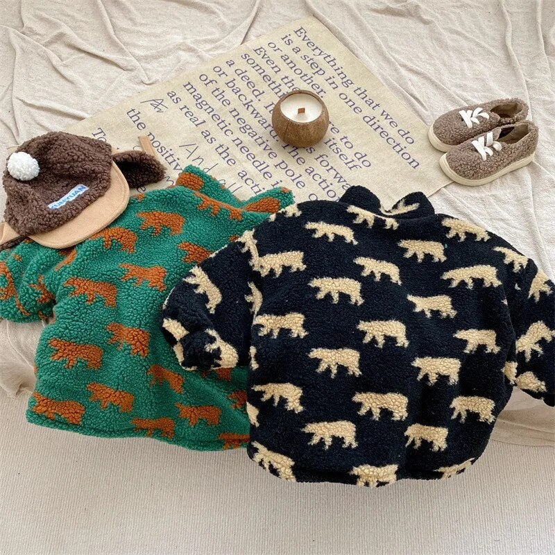 retro fleece jacket