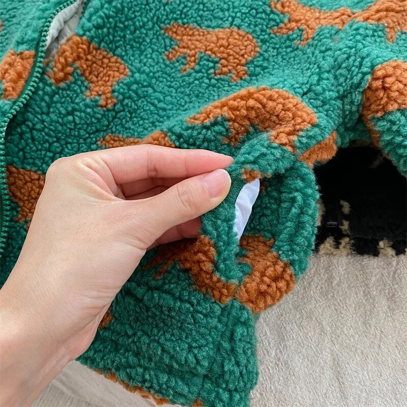 retro fleece jacket