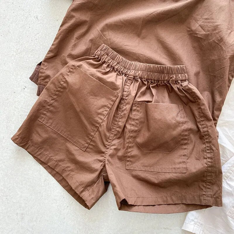 summer 2 piece neutral set coffee
