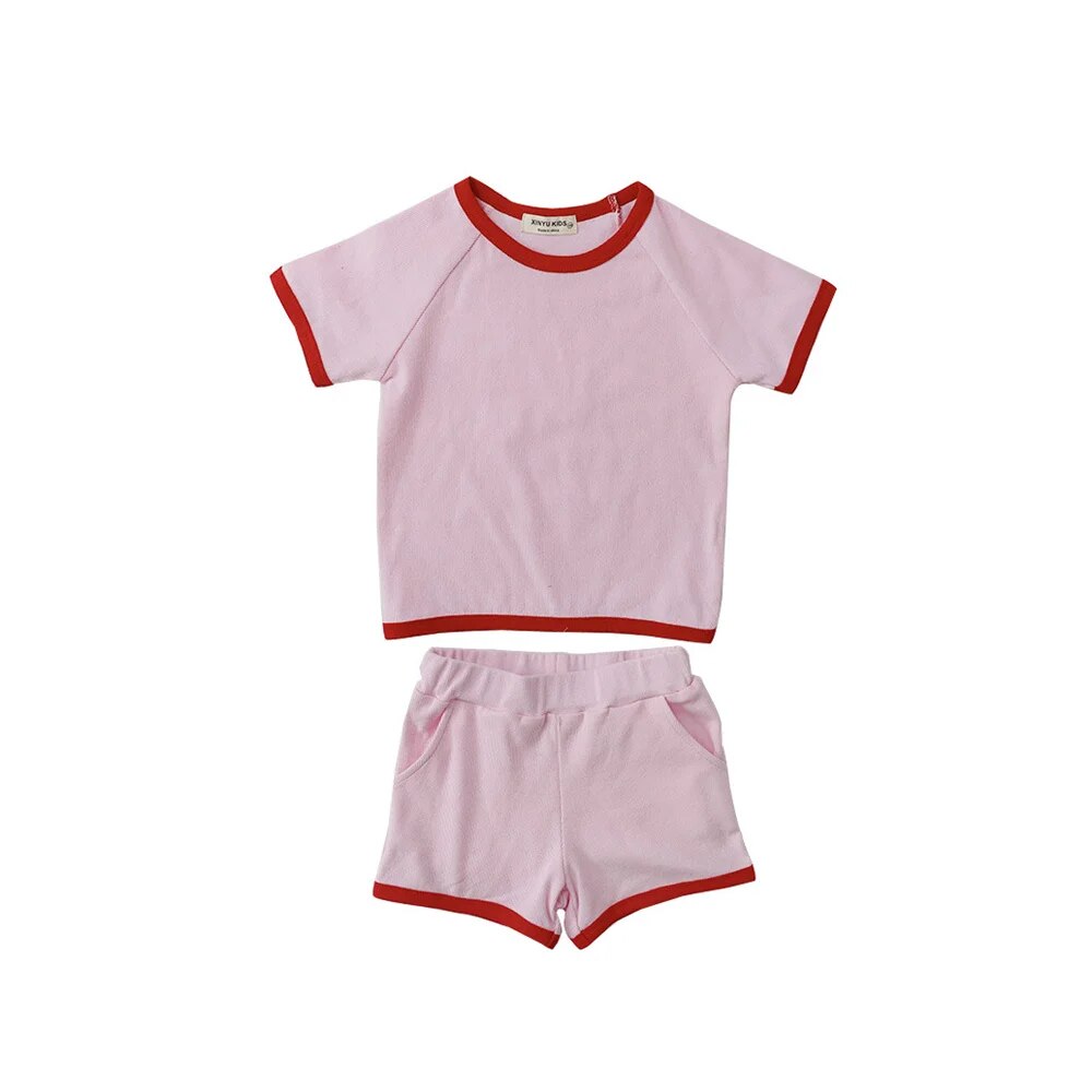 contrast summer two piece set payton