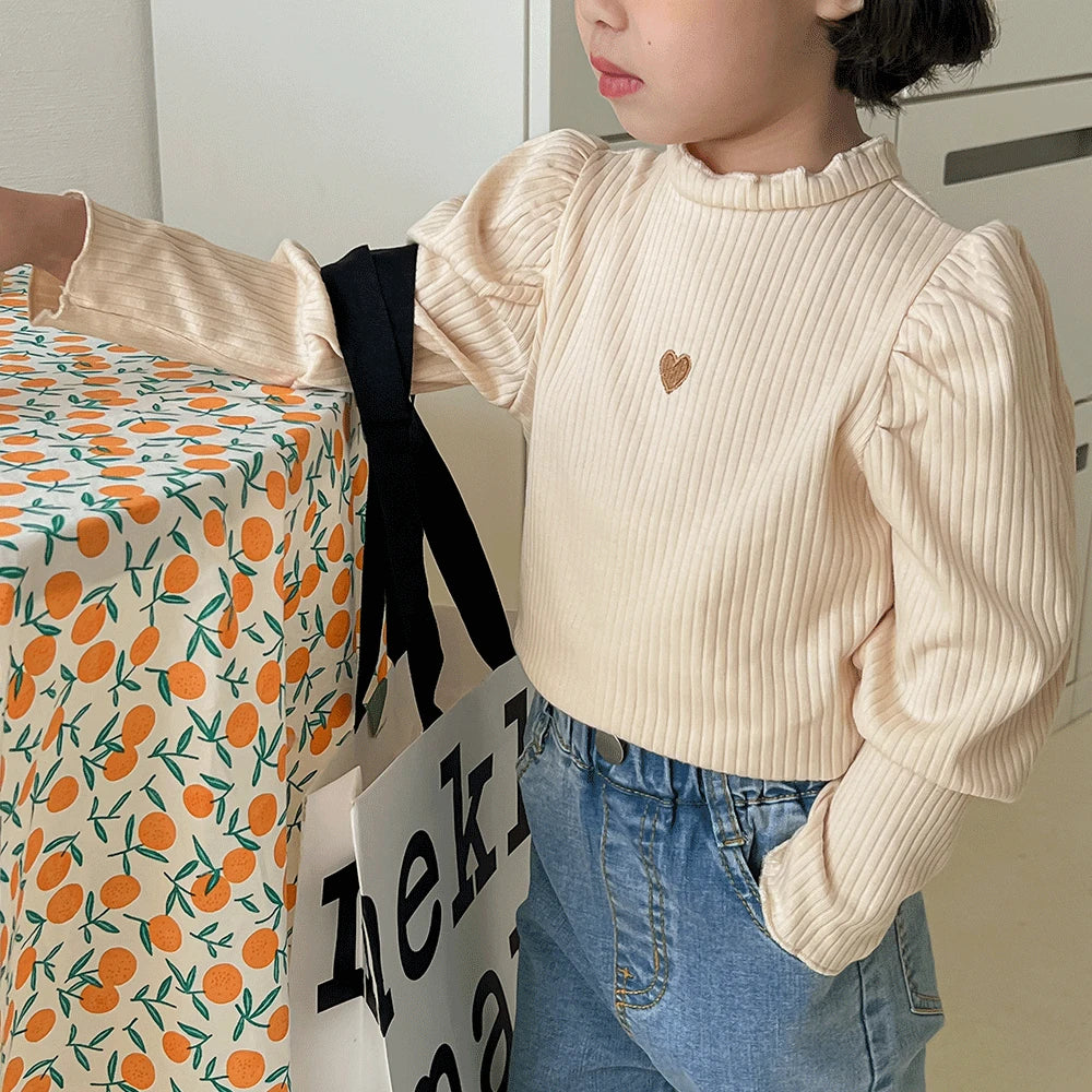 puff sleeve top love