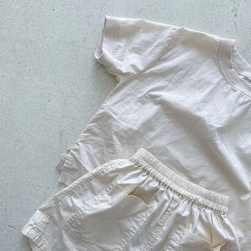 summer 2 piece neutral set coffee