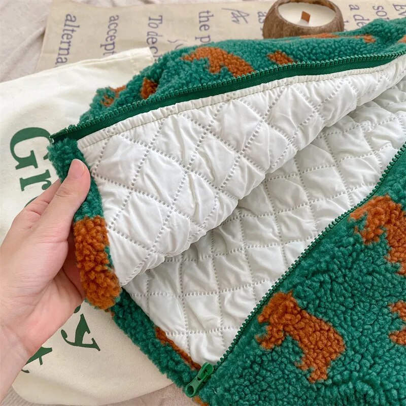 retro fleece jacket