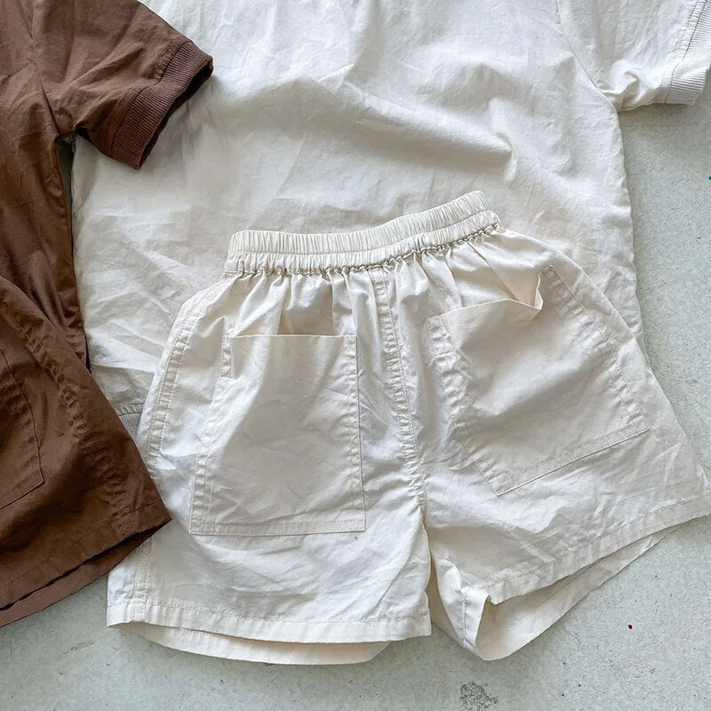 summer 2 piece neutral set coffee