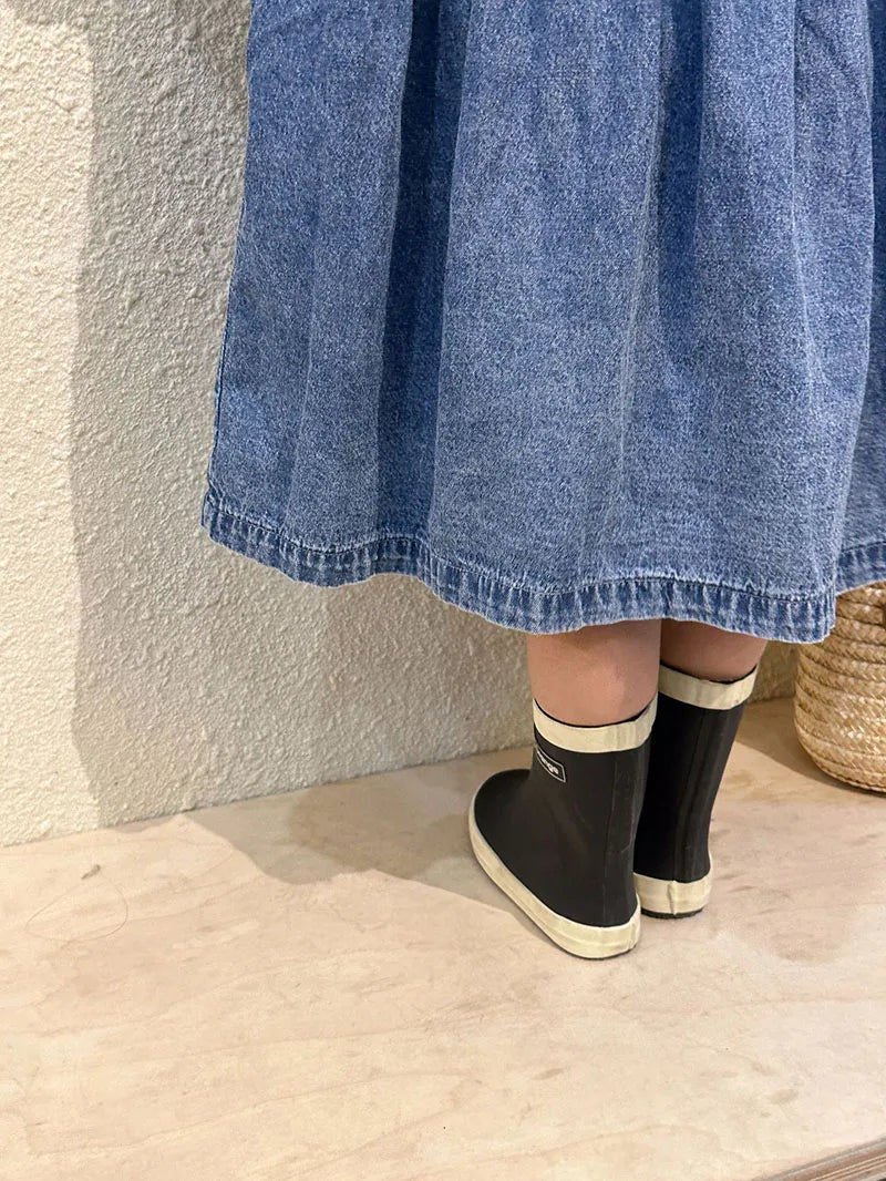 denim summer set denny / a line dress