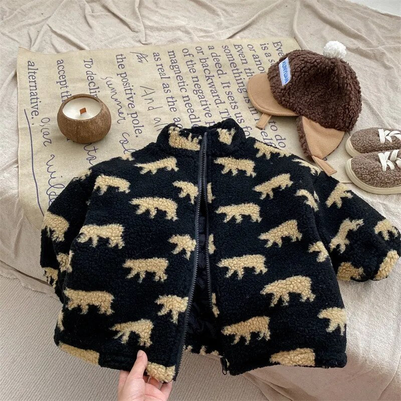 retro fleece jacket
