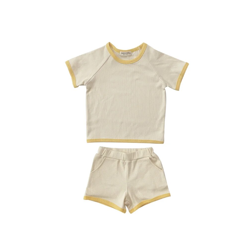 contrast summer two piece set payton