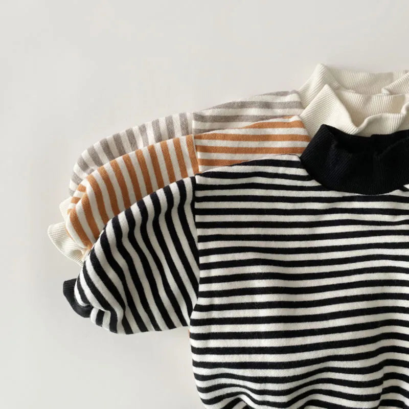 striped sweater bella / black