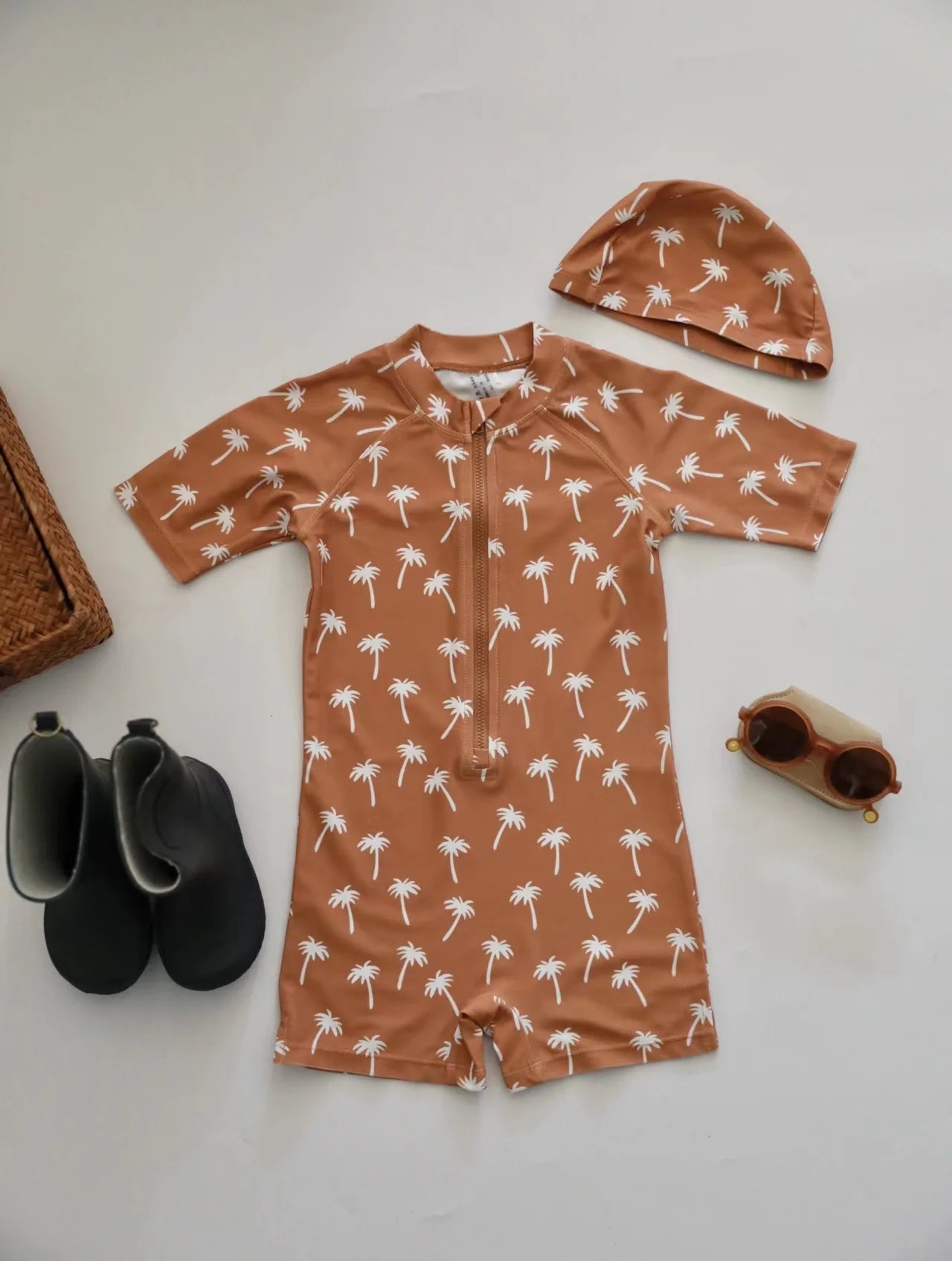 deer jonmi short sleeve swim onesie