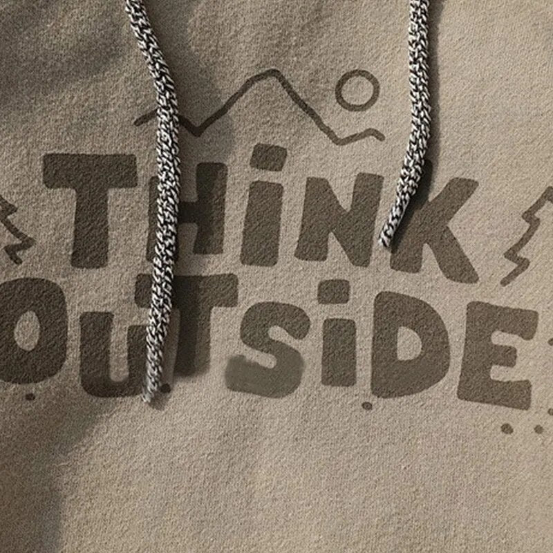 hoodie think outside